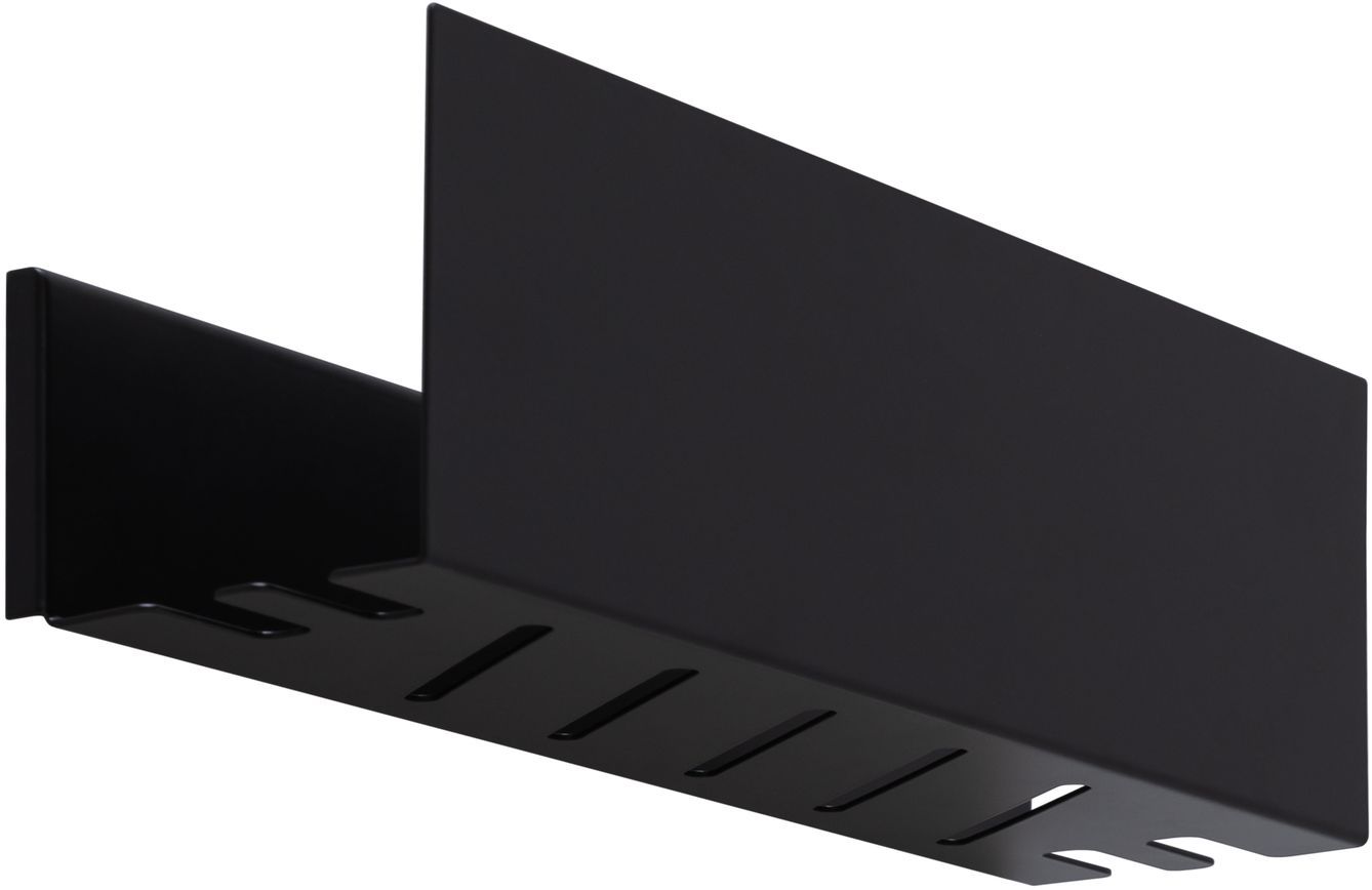 Полка Aquanet Магнум Н 40x12 черная матовая Полка Aquanet Магнум Н 40x12 черная матовая