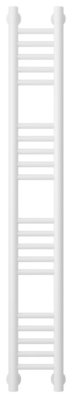 Полотенцесушитель водяной "Богема+" прямая 1200х150 (Матовый Белый)