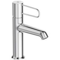 E21028-CP-CP смеситель для раковины ODEON RIVE GAUCHE с донным клапаном (хром/хром)