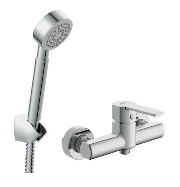 Комплект Cersanit SMART 2 в 1 смеситель для душа SMART душевой гарнитур CARI (64511)