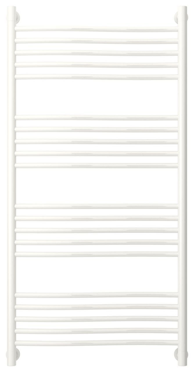 Полотенцесушитель водяной "ФЛЮИД+" 1200х600 (БЕЛЫЙ)