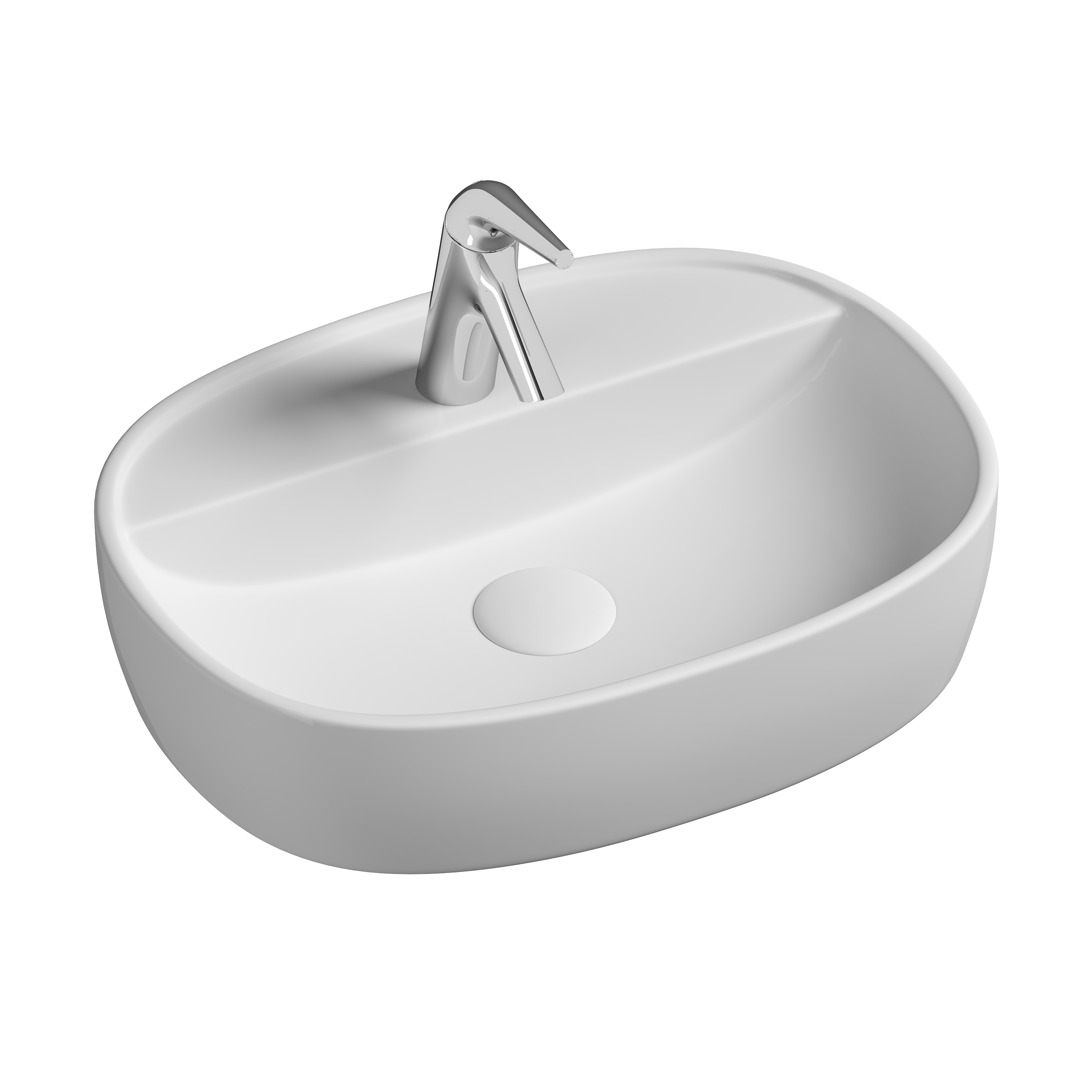 Умывальник накладной Element 500*380*120мм CN6036