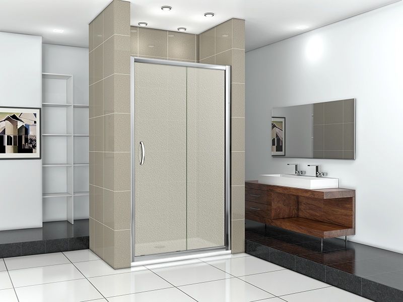 Душевая дверь в нишу Good Door Infinity WTW-130-G-CH 130 профиль Хром стекло матовое Душевая дверь в нишу Good Door Infinity WTW-130-G-CH 130 профиль Хром стекло матовое