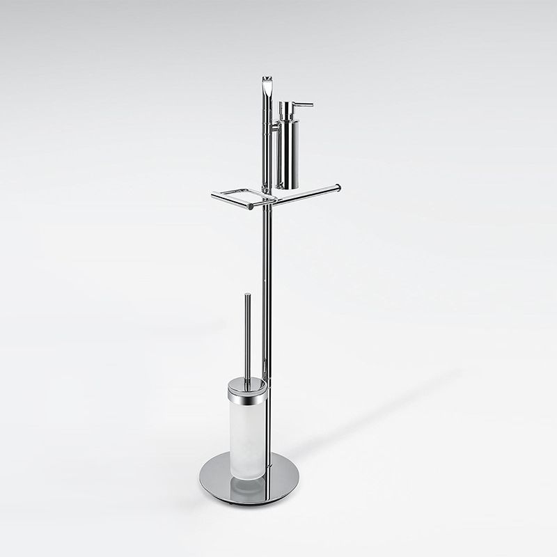 Напольная стойка Colombo Design Planets B9849.000 Белый, Хром Напольная стойка Colombo Design Planets B9849.000 Белый, Хром