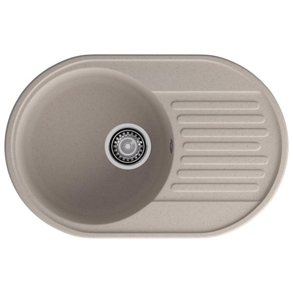 Кухонная мойка GranFest QUARZ 18, песочный