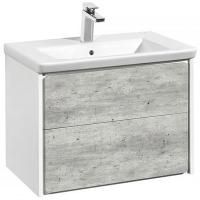 Тумба под раковину ROCA RONDA 57,7 ZRU9303002 (подвесная, белый матовый/бетон), шт