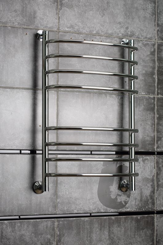 Водяной полотенцесушитель Тругор Идеал 2 НП 80x40 Хром