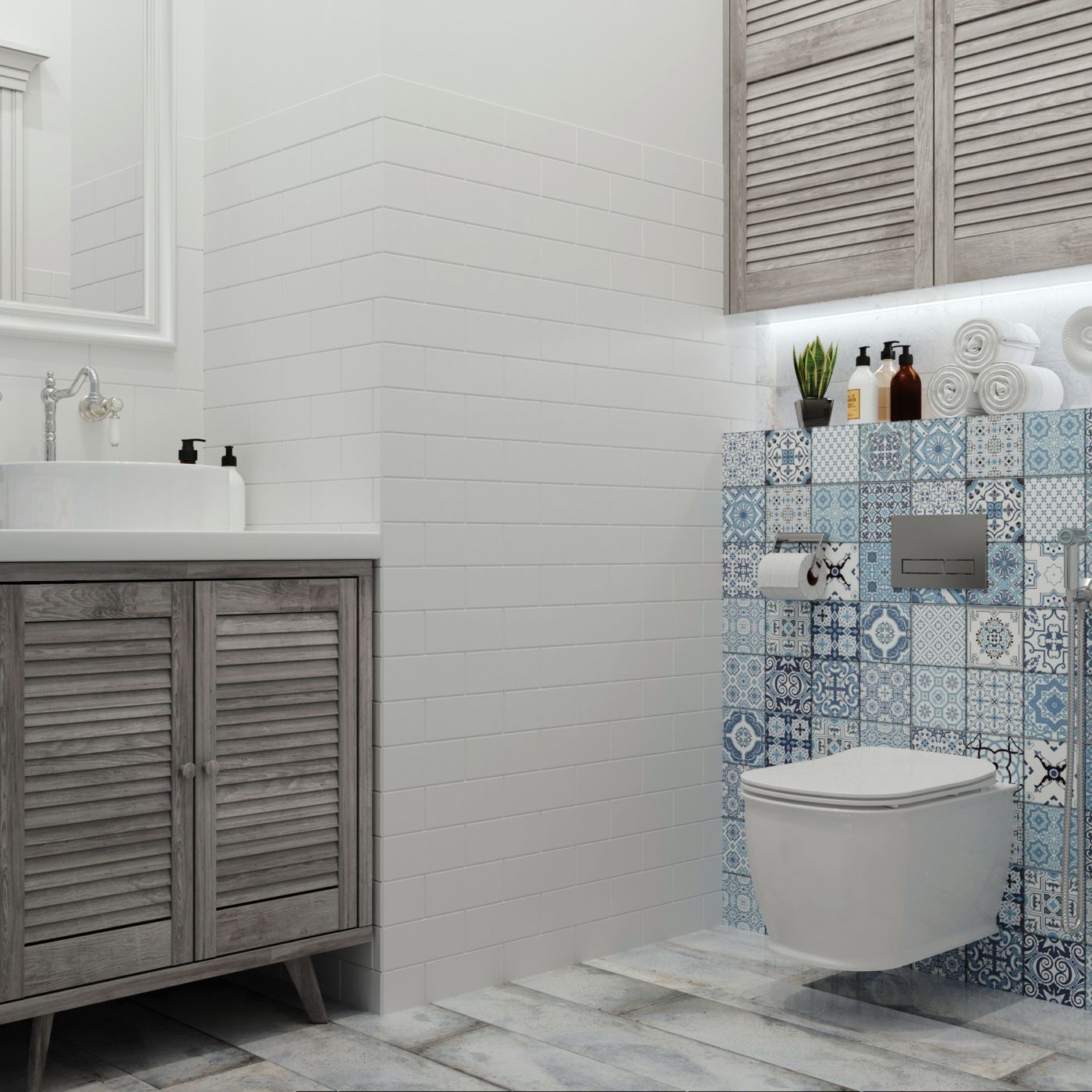 Комплект 4 в 1 инсталляции для подвесного унитаза Lavinia Boho Relfix 77020015