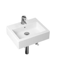 Комплект 4 в 1 Lavinia Boho Bathroom Sink 21510455, накладная фарфоровая раковина 50.5 см, смеситель с донным клапаном, латунный сифон, угловые вентили 2 шт.