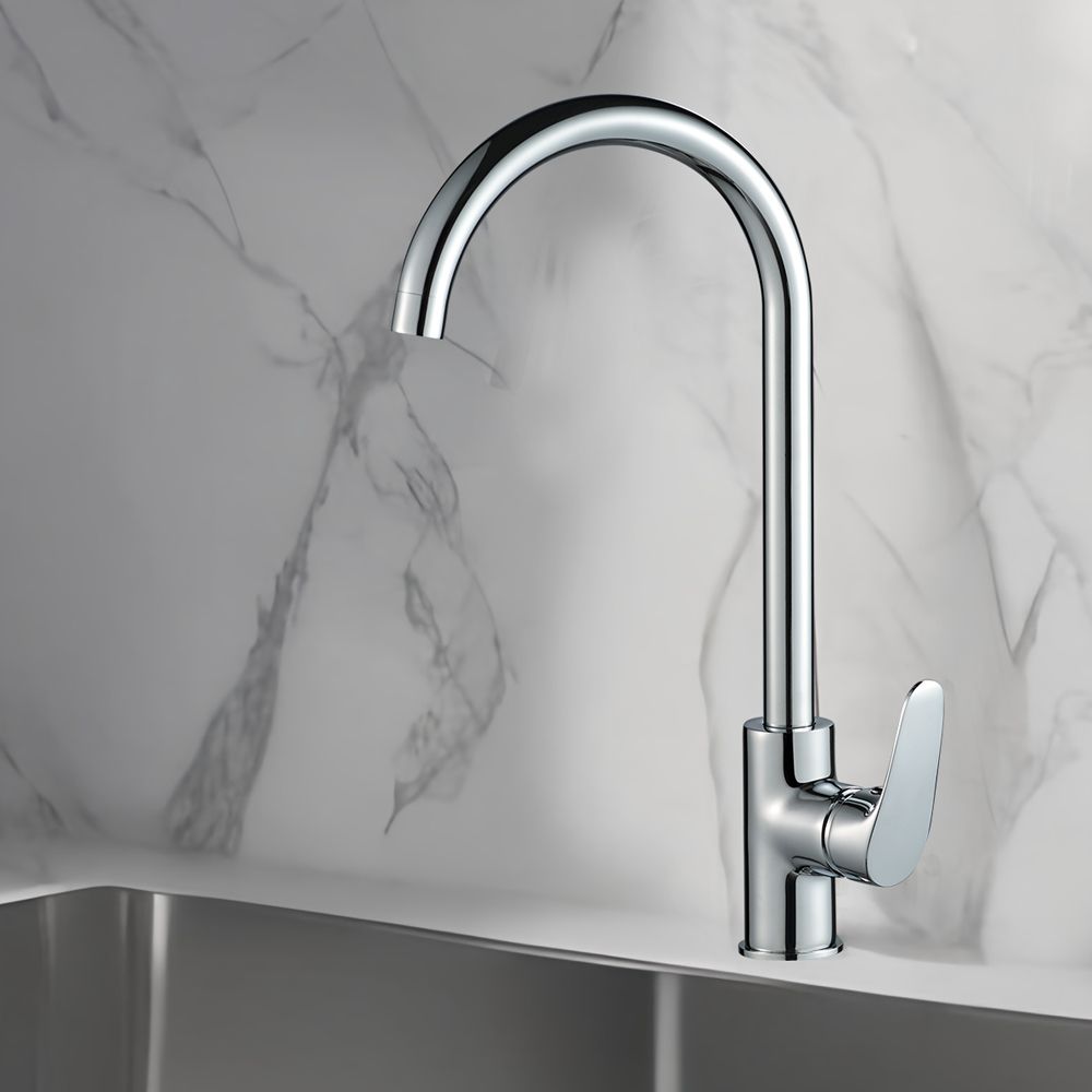 Смеситель для кухни WesnaArt OCEAN OCE12-110, хром, артикул OCE12-110