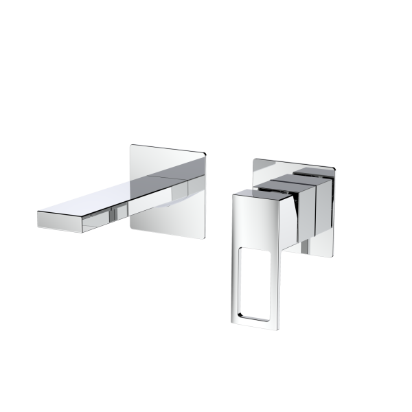 Смеситель для раковины DQ Dortmund встраиваемый настенный хром (DA1714401)