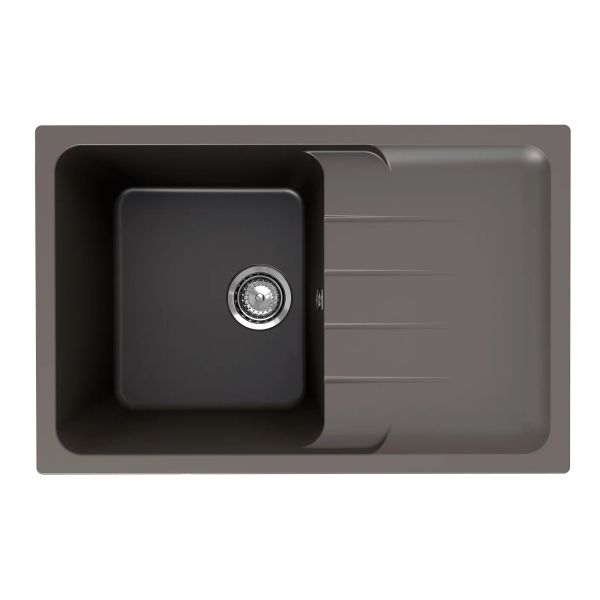 Кухонная мойка Ulgran Quartz Gerda 780-09, асфальт