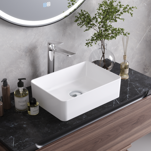 Раковина накладная керамическая CZR-6596