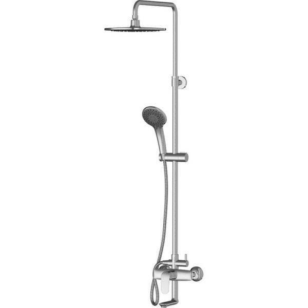 F0780964 Like,душ.система,набор:см-ль д/ванны/душа,верхний душ d250 мм, ручной душ 120 мм, 3 функции