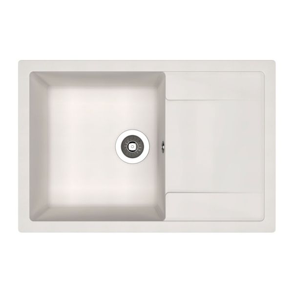 Кухонная мойка Dr. Gans ТЕХНО 25.030.D0760.401, белый