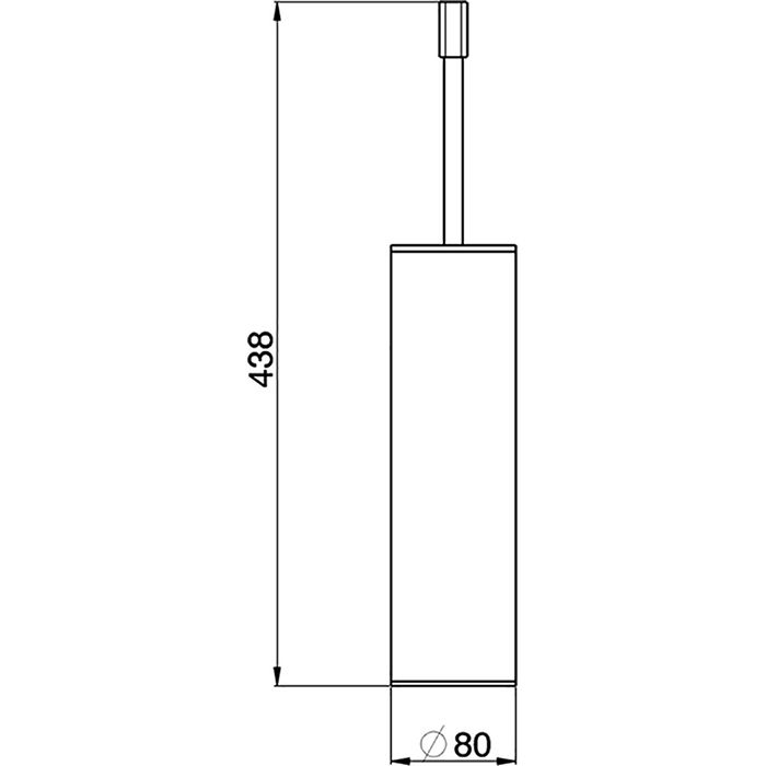 CISAL Cherie Ерш напольный, цвет золото розовое