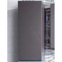 Подвесной шкаф Бриклаер Кристалл 90 подвесной Ясень Анкор темный