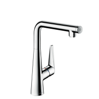 Смеситель для кухни, Hansgrohe, Talis Select M51, тип открывания воды-однорычажный, кнопка Select для комфортного включения/выключения воды, тип регулирования воды-керамический картридж, монтаж-на раковину/столешницу, отверстия для монтажа-1, высота, мм-3 Смеситель для кухни, Hansgrohe, Talis Select M51, тип открывания воды-однорычажный, кнопка Select для комфортного включения/выключения воды, тип регулирования воды-керамический картридж, монтаж-на раковину/столешницу, отверстия для монтажа-1, высота, мм-3