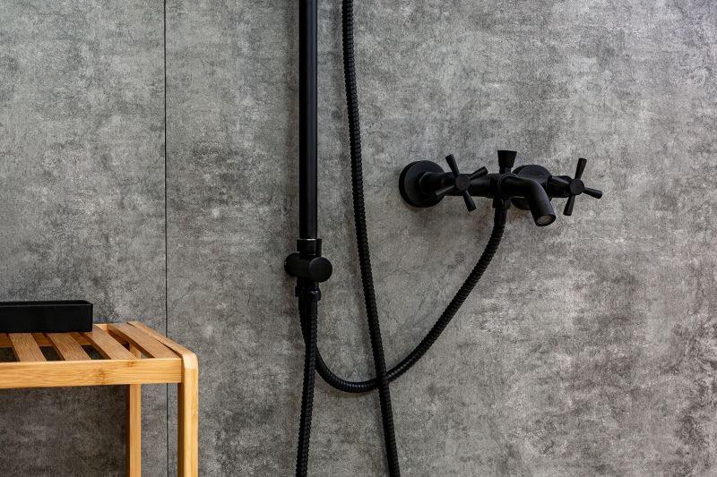 Душевая система Orange Mia M34-933b Черная Душевая система Orange Mia M34-933b Черная