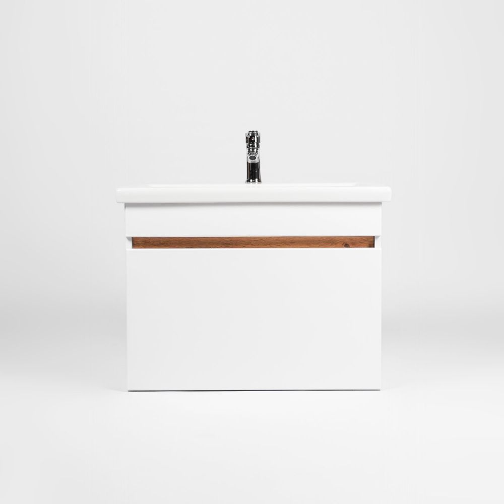 Тумба VIANT "Мальта" 1 ящик подвесная 430х560х500 под раковину .S-UM-COM60/1-w (COMO 60) (VMAL60CO-T1YP), артикул VMAL60CO-T1YP