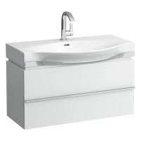 LAUFEN Palace Тумба под раковину 895x375x460 мм., подвесная, 2 ящика, цвет белый матовый
