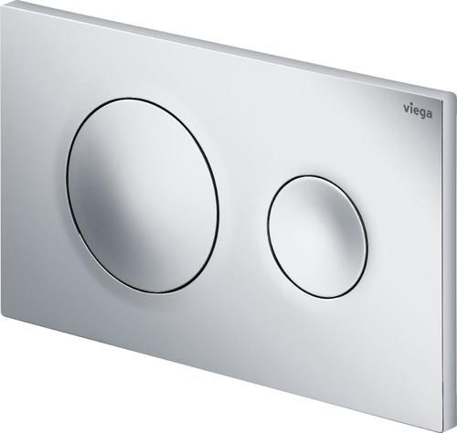 Комплект унитаза Owl 1975 Eld OWLT190101 с инсталляцией Viega Prevista Dry 792855 с сиденьем Микролифт и клавишей смыва Хром