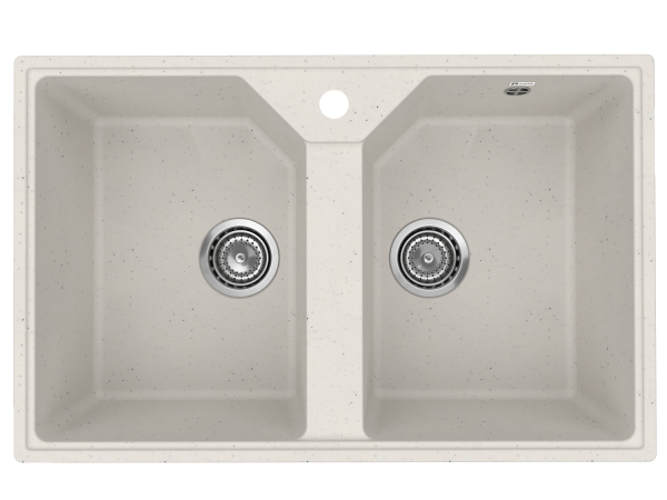 Мойка Practik белый камень (PR-M 770-001)