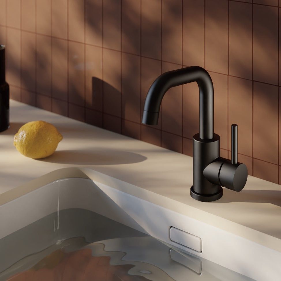 Смеситель для раковины BELZ B10810-7, черный