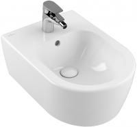 Биде, Villeroy&Boch, Avento, тип установки-подвесной, ширина, мм-370, глубина, мм-530, высота, мм-395, форма чаши-овальная, отверстия для смесителя-одно, крепёж-есть, цвет-альпийский белый, с переливом Биде, Villeroy&Boch, Avento, тип установки-подвесной, ширина, мм-370, глубина, мм-530, высота, мм-395, форма чаши-овальная, отверстия для смесителя-одно, крепёж-есть, цвет-альпийский белый, с переливом