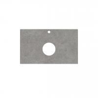 Спец. изделие декоративное из керамогранита Фондамента 80, серое