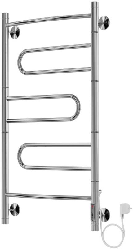 Электрический полотенцесушитель Terminus Твист П5 500x950 4660059580227 поворотный Хром