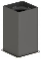 МОДУЛЬ скрытого подключения для "МЭМ CUBE" (Графит) МОДУЛЬ скрытого подключения для "МЭМ CUBE" (Графит)