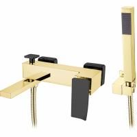 Смеситель для ванны Q GoldUV.2_Комплект