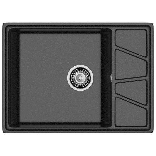 Кухонная мойка GranFest VERTEX 680L, черный