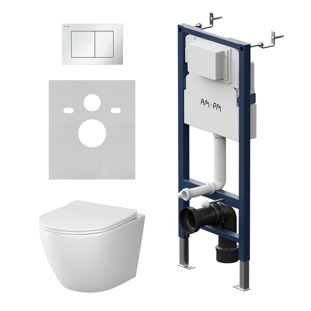 IS90201.801900 Инсталляция с клав PrimeFit S, бел глянц, с подвес унит Like Aquaspin с сид м/лифт IS90201.801900 Инсталляция с клав PrimeFit S, бел глянц, с подвес унит Like Aquaspin с сид м/лифт