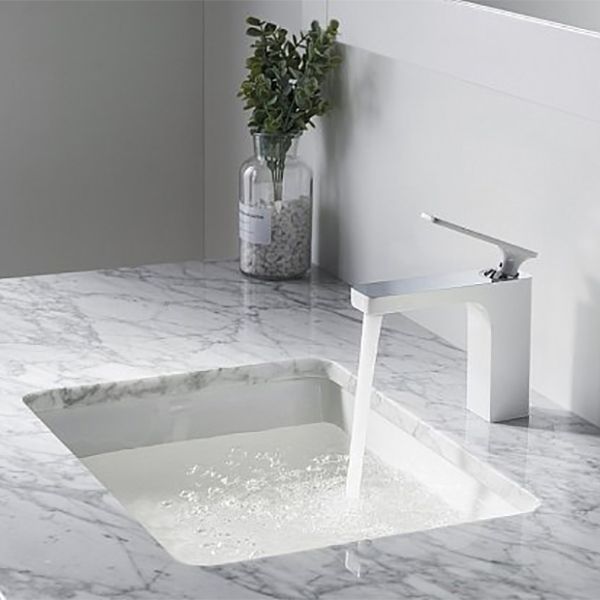 Смеситель для раковины Timo Torne 4361/00-16F Хром Белый, артикул 4361/00-16F