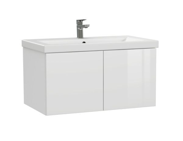 Тумба подвесная Cersanit COLOUR 80 белый под раковину S-UM-COM80/1-w (COMO 80) (64259)