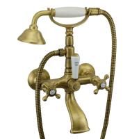 REVIVAL Смеситель для ванны внешний, бронза