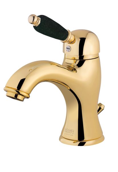 Смеситель для раковины Fiore IMPERIAL BLACK 89OO5221, золото