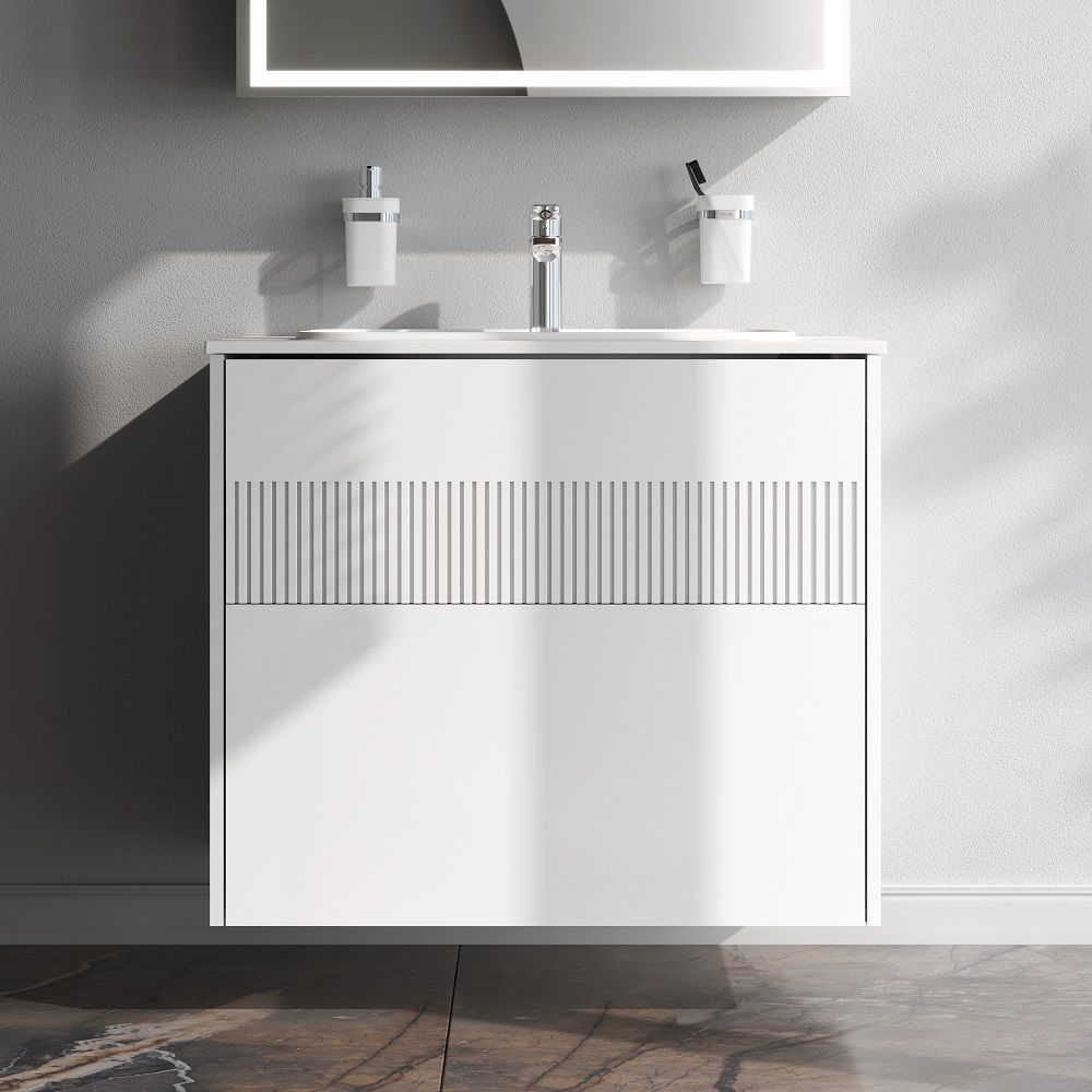 M8FFUX0802WM Func, База 2 ящика (push-to-open), 80 см, цвет белый матовый M8FFUX0802WM Func, База 2 ящика (push-to-open), 80 см, цвет белый матовый