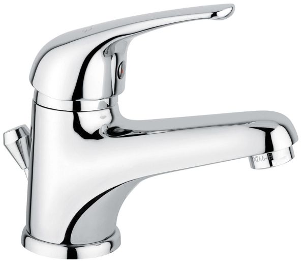 Emmevi Winny, смеситель с донным клапаном для раковины, цвет хром