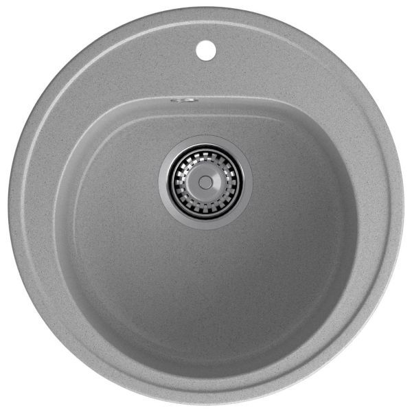 Кухонная мойка GranFest RONDO 510, серый