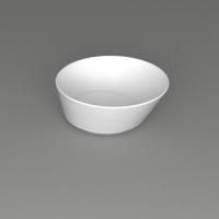 SIMAS WAVE Раковина чаша круглая  42х42х16,5 см, без отв под смеситель,цвет белый