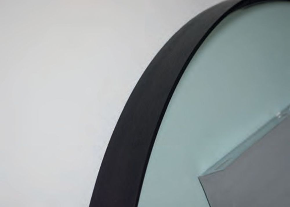 Xpertials Noa Redondo, зеркало Ø80 см, 1 датчик: LED подсветка с регулировкой яркости, профиль черный матовый, артикул 84354135-00080