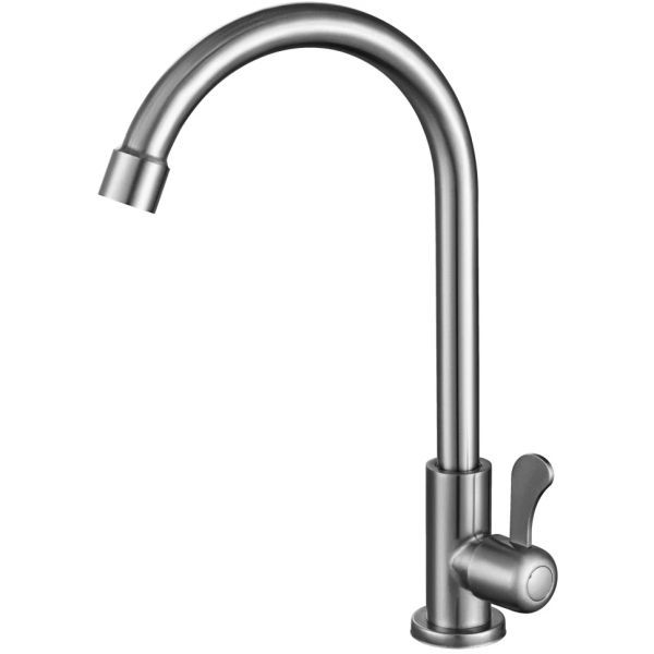 Кран на одну воду Fmark FS12210, сатин