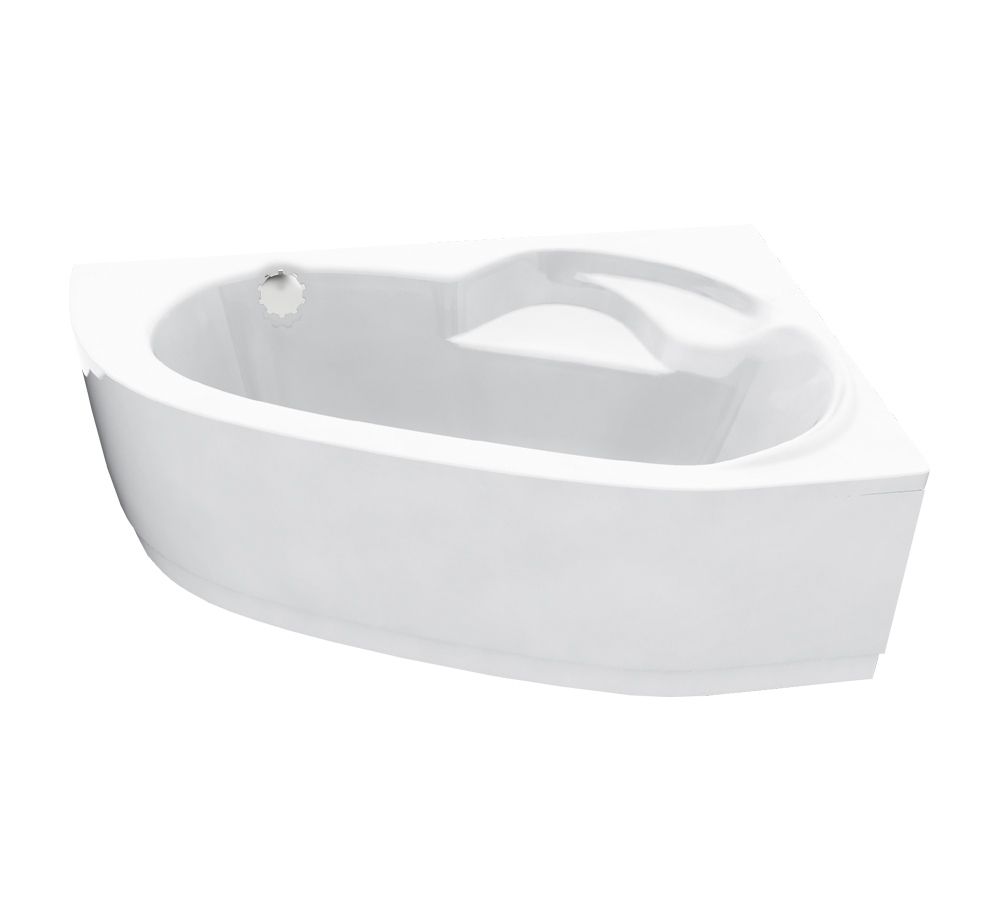 Комплект 3 в 1 Lavinia Boho Bell Pro S2-3702140R, акриловая ванна 140x95 см (правый разворот), усиленный металлический каркас, лицевой экран