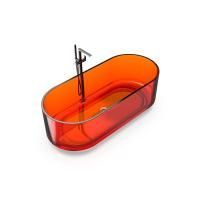 Knief Ellipse shape Ванна отдельностоящая из полимерного материала 170x75x56 см, цвет Citrin # 060