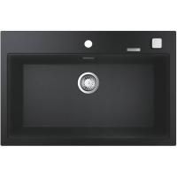 Мойка GROHE K700 с одной чашей, 780 x 510 мм, черный гранит (31652AP0) Мойка GROHE K700 с одной чашей, 780 x 510 мм, черный гранит (31652AP0)