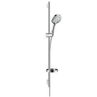 Душевой гарнитур, Hansgrohe, Raindance Select S размер штанги, мм-900, размер шланга, мм-1600, диаметр ручного душа, мм-120, количество режимов-3, тип струи-RainAir, Rain, WhirlAir, комплектация-мыльница, цвет-хром Душевой гарнитур, Hansgrohe, Raindance Select S размер штанги, мм-900, размер шланга, мм-1600, диаметр ручного душа, мм-120, количество режимов-3, тип струи-RainAir, Rain, WhirlAir, комплектация-мыльница, цвет-хром