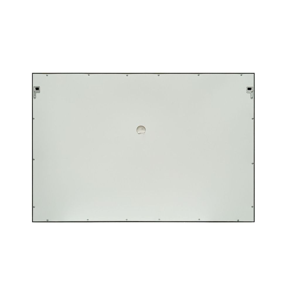 Зеркало с подсветкой "Arezzo 1000x800" тёплый/холодный свет AM-Are-1000-800-DS-FC-H-Nero, артикул AM-Are-1000-800-DS-FC-H-Nero